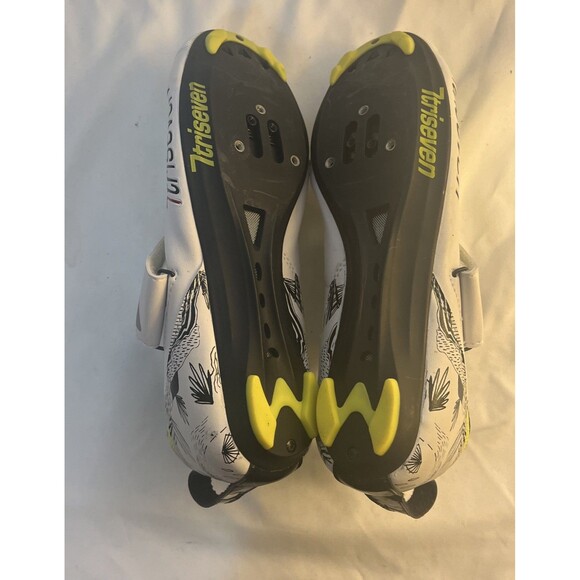7triseven Triseven Hawaii Cycle Shoes Men US Sz 9 EU Sz 42 Triathalon Cycling - Picture 6 of 6